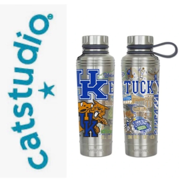 Catstudio Kentucky Stainless Steel 18 oz. Thermal Bottle. - Picture 1 of 14